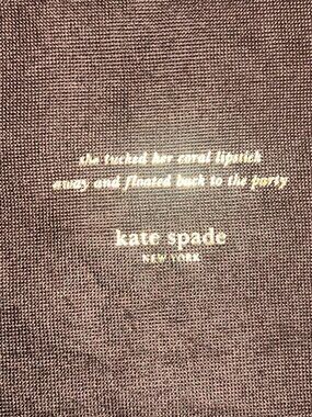Kate Spade Brown Dust Bag Storage Bag Sleeve 18x18